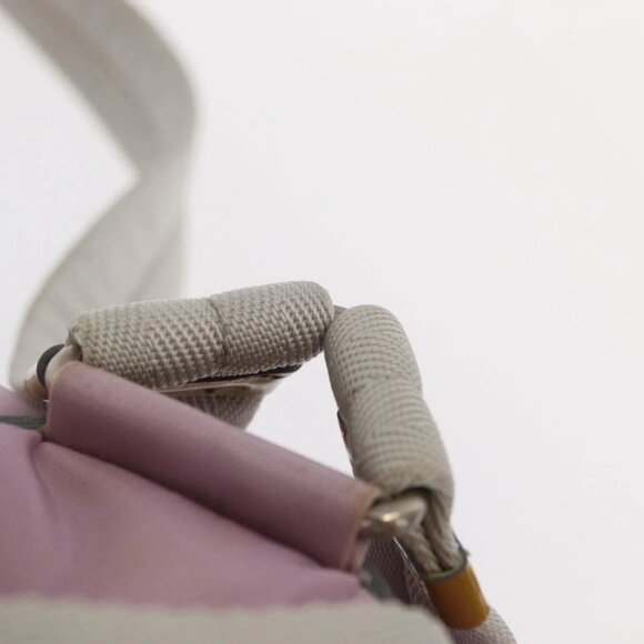 PRADA Backpack Nylon Pink Silver Auth 152952 main image 5